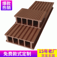 厂家批发直销木塑地板 14035室外空心木塑板