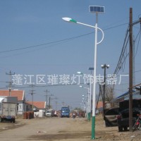 璀璨 中山太阳能路灯 新农村建设6米led太阳能路灯 6灯led米